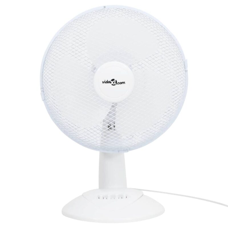 Namizni ventilator 3 hitrosti 30 cm 40 W bel