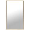 Ogledalo zlato 100x60 cm