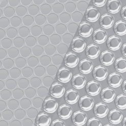 Pokrivalo za bazen srebrno 450x220 cm PE