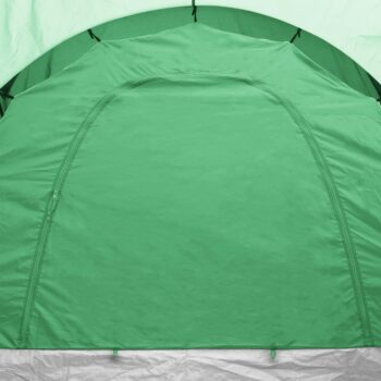 Šotor za kampiranje za 6 oseb moder in zelen