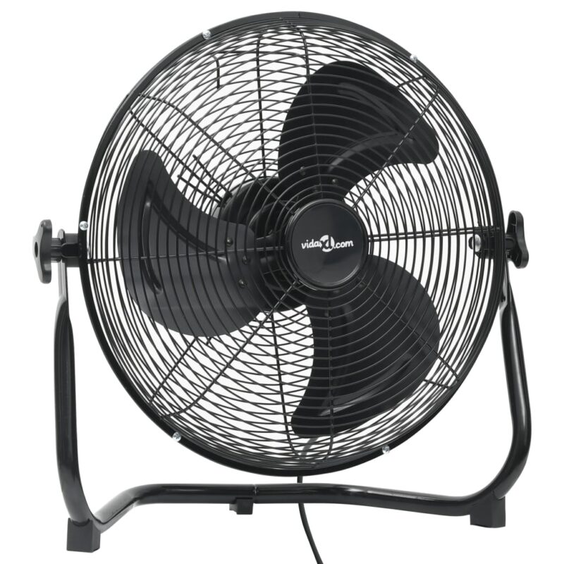 Talni ventilator 3 hitrosti 40 cm 40 W črn