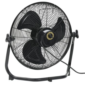 Talni ventilator 3 hitrosti 45 cm 60 W črn