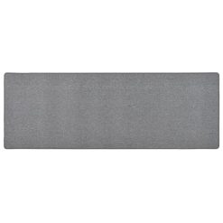 Tepih tekač temno siv 50x150 cm