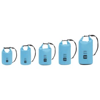 Torba Dry Bag modra 15 L PVC