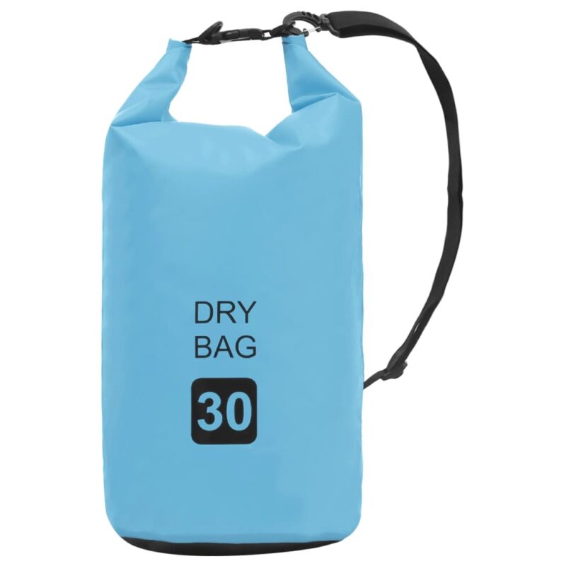 Torba Dry Bag modra 30 L PVC