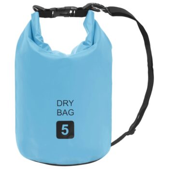 Torba Dry Bag modra 5 L PVC