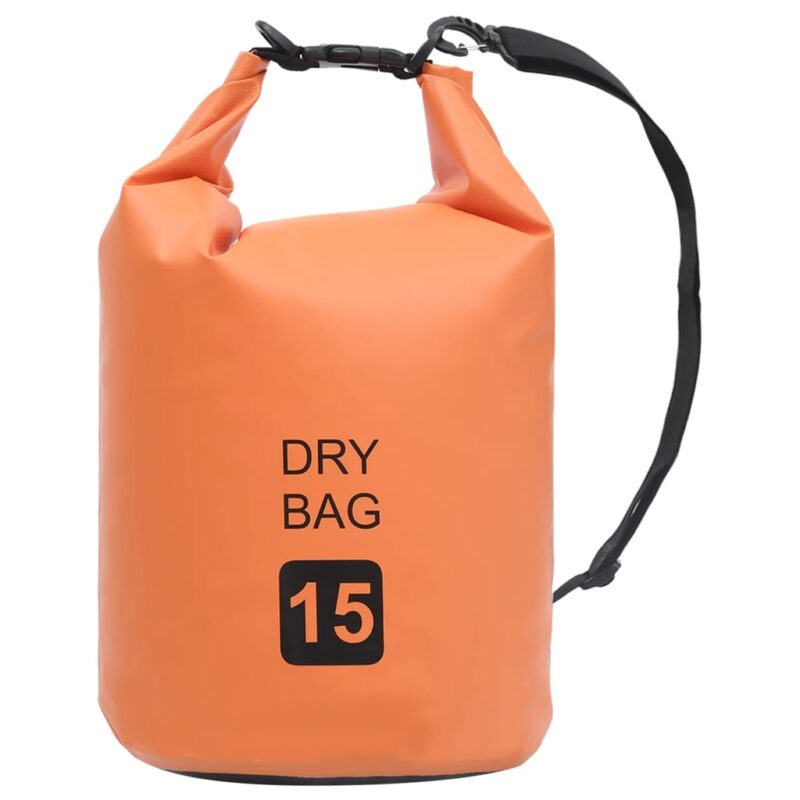 Torba Dry Bag oranžna 15 L PVC