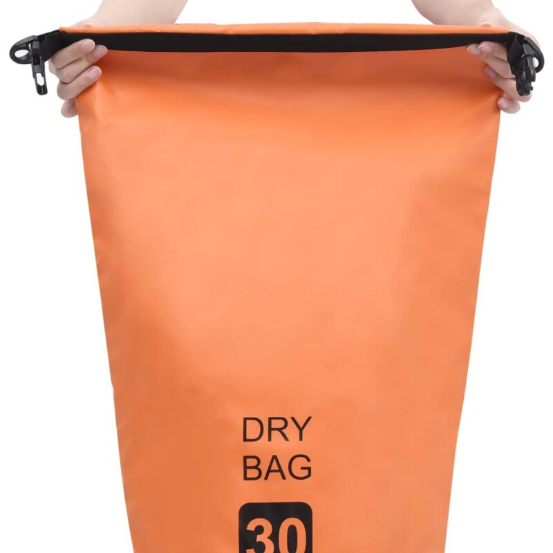 Torba Dry Bag oranžna 30 L PVC