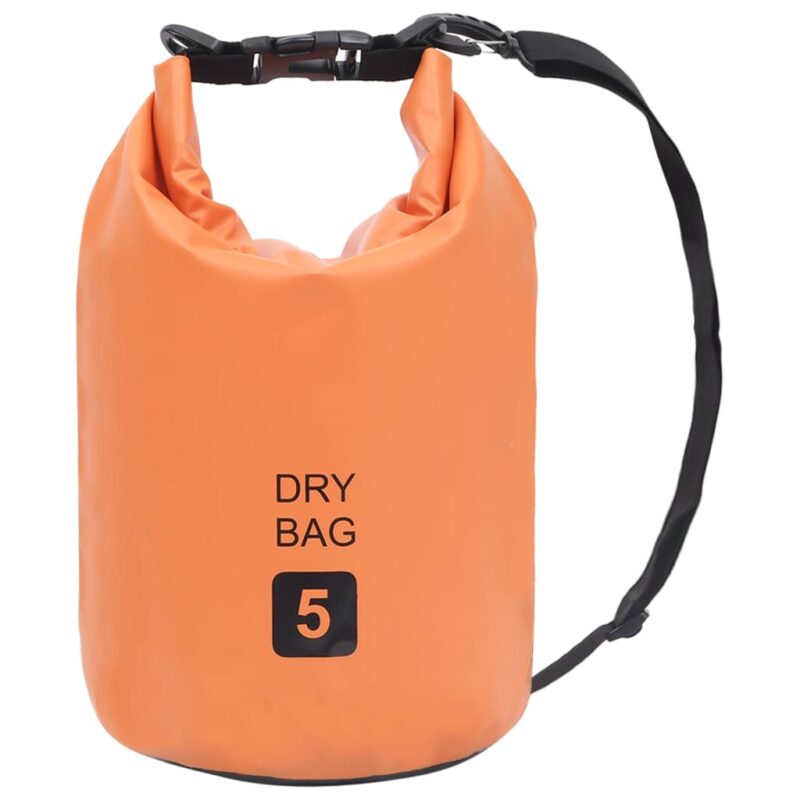 Torba Dry Bag oranžna 5 L PVC