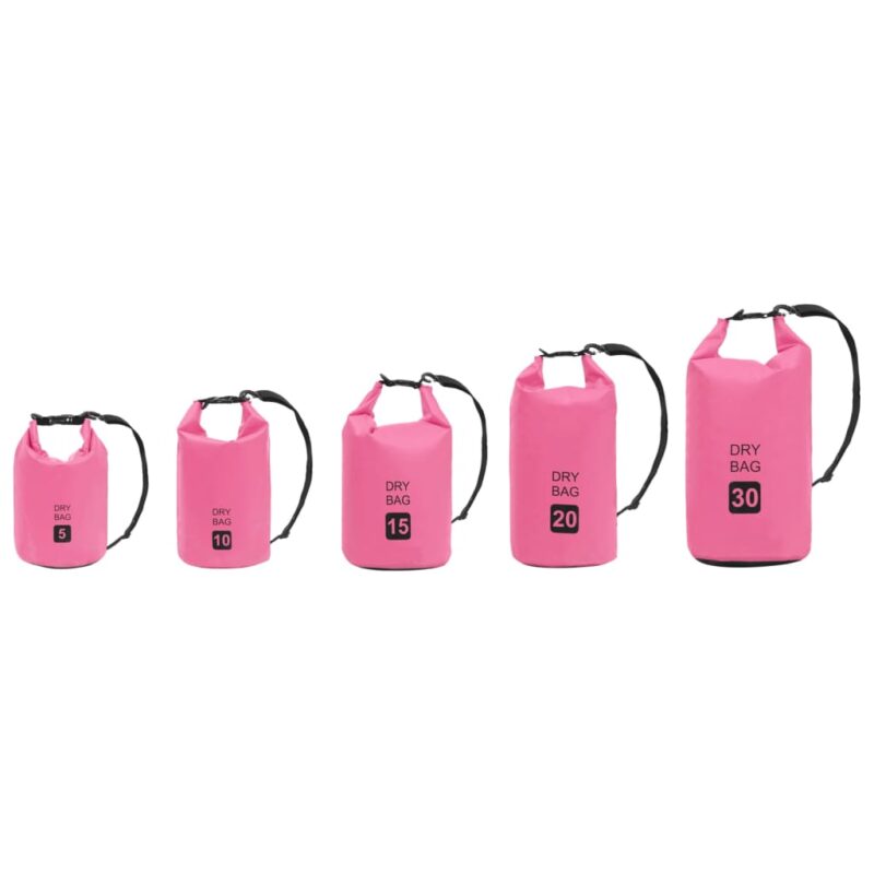 Torba Dry Bag roza 10 L PVC