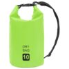 Torba Dry Bag zelena 10 L PVC