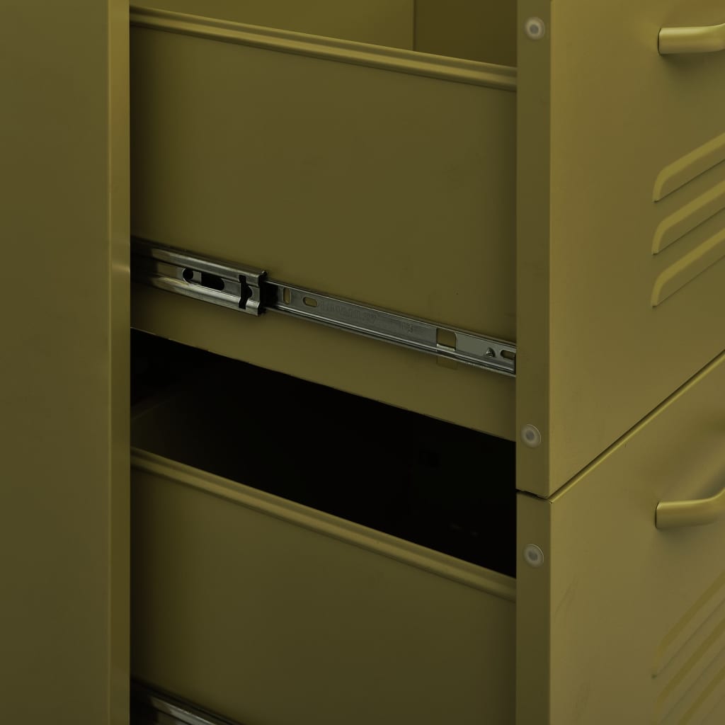 Omarica s predali olivno zelena 80x35x101