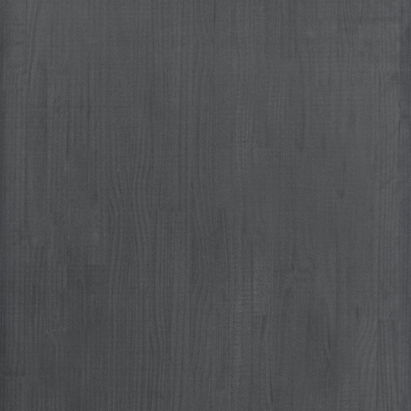 Regal 2 kosa siv 60x30x210 cm trdna borovina