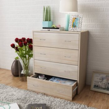 242544 Sideboard with 4 Drawers 60x30