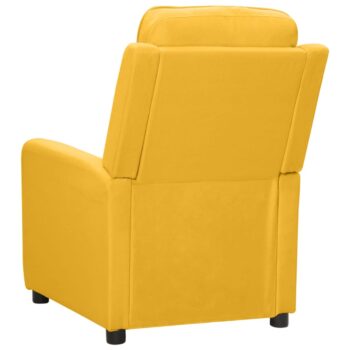 Gugalni stol rumeno blago