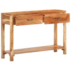 Komoda 110x30x75 cm trden akacijev les