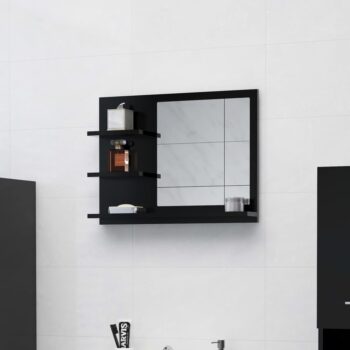 Kopalniško ogledalo črno 60x10