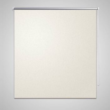 Roleta / Senčilo 100 x 175 cm Umazano Bele Barve