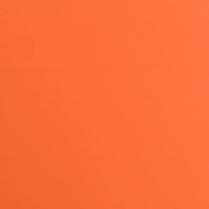 Salonski stolček oranžno umetno usnje