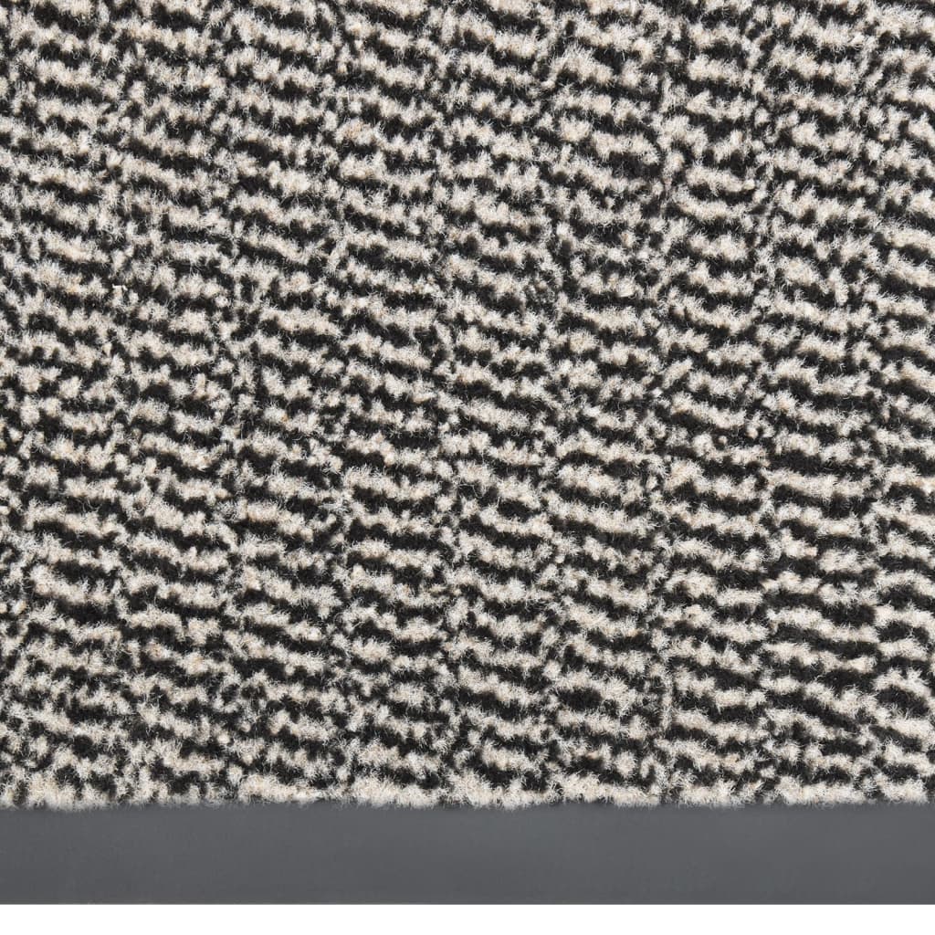 Predpražnik taftani 80x120 cm svetlo rjav