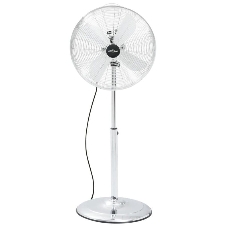 Stoječi ventilator 3 hitrosti 40 cm krom