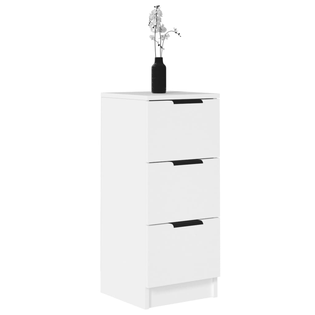 Komoda bela 30x30x70 cm konstruiran les