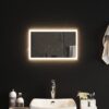 LED kopalniško ogledalo 30x50 cm