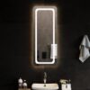 LED kopalniško ogledalo 40x100 cm