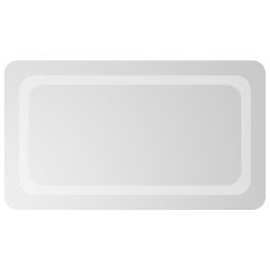 LED kopalniško ogledalo 40x60 cm