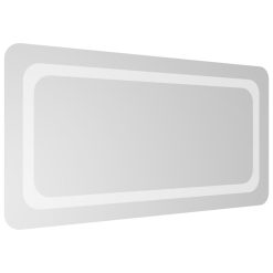 LED kopalniško ogledalo 40x80 cm