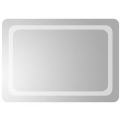 LED kopalniško ogledalo 50x70 cm