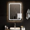 LED kopalniško ogledalo 60x80 cm