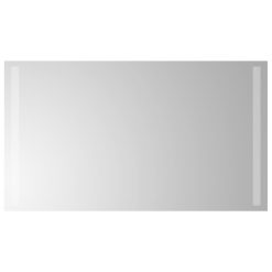 LED kopalniško ogledalo 70x40 cm
