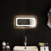 LED kopalniško ogledalo 40x20 cm