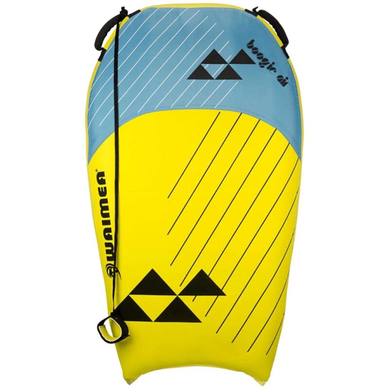 Waimea Napihljiva Bodyboard deska Boogie Air rumena in modra PVC