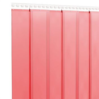 Zavesa za vrata rdeča 200 mm x 1