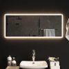 LED kopalniško ogledalo 40x100 cm