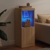 Komoda z LED lučkami sonoma hrast 41x37x100 cm