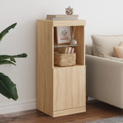 Komoda z LED lučkami sonoma hrast 41x37x100 cm