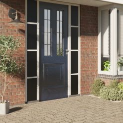 Folija za okna statična matirana črna 90x2000 cm PVC