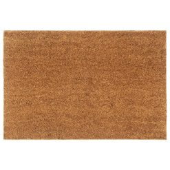 Predpražnik naravne barve 60x90 cm tkana kokosova vlakna