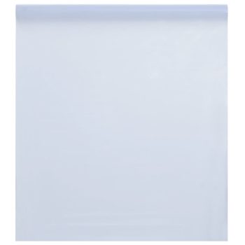 Folija za okna statična matirana prozorna bela 45x1000 cm PVC