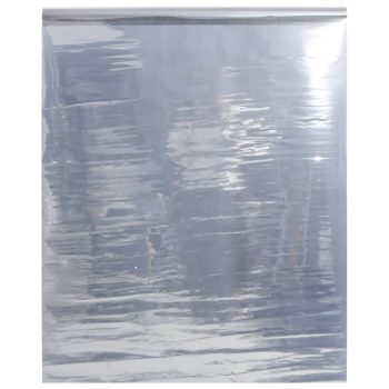 Folija za okna z odsevnim učinkom srebrna 90x2000 cm PVC