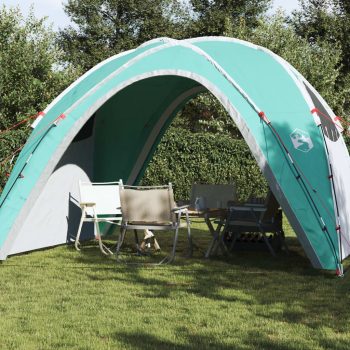 Vrtni šotor zelen 360x360x219 cm 190T taft