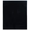 Folija za okna statična matirana črna 60x1000 cm PVC