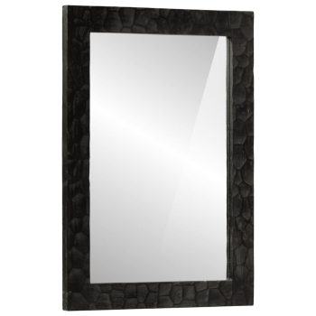 Kopalniško ogledalo črno 50x70x2