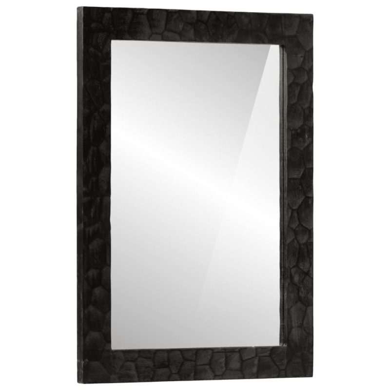 Kopalniško ogledalo črno 50x70x2