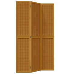 Paravan 3-delni rjav trden les pavlovnije