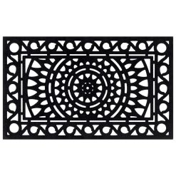 Predpražnik pravokoten 45x75 cm guma