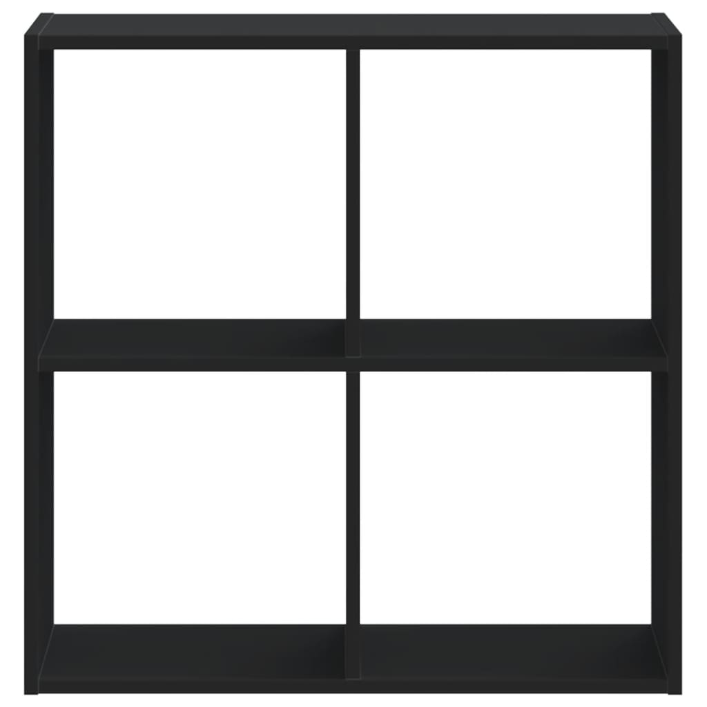 Knjižna omara črna 68